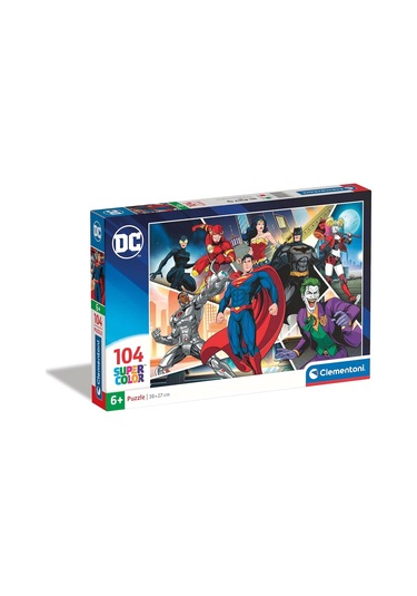 Clementoni 104 Parça Puzzle Dc Comics Justice League 25722