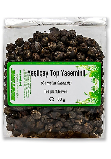 BioStore Top Yaseminli Yeşil Çay 60 G