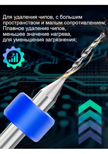 Xcan Basılı Devre Kartları İçin Mini Matkap Uçları Seti 0,6-1,5 Mm, 10 Adet. 286354178