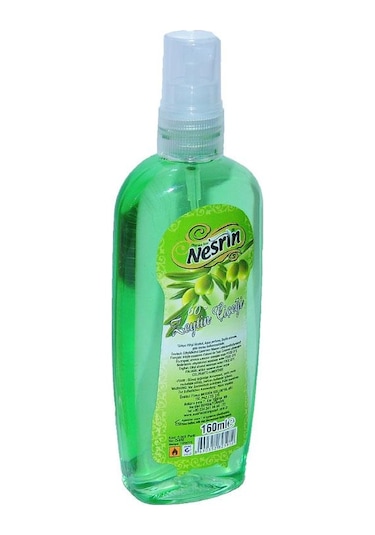 Nesrin 60 Derece Zeytin Çiçeği Kolonyası Sprey Pet Şişe 160 ML