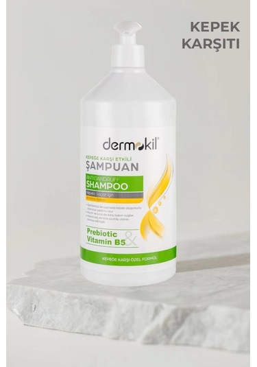Dermokil Prebiyotik & Vitamin B5 Kepek Karşıtı Şampuan 1 L
