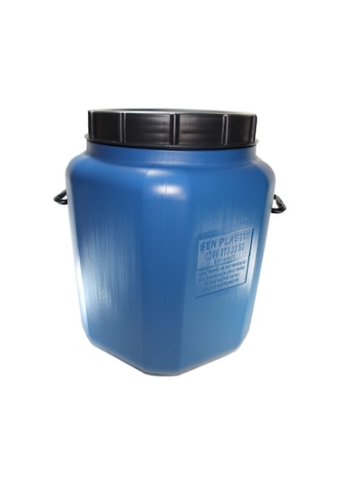 Plastik Yağ Varili 50X80 Litre Içi Beyaz Yağ Turşu Şarap Varil 50 Litre Çok Renkli