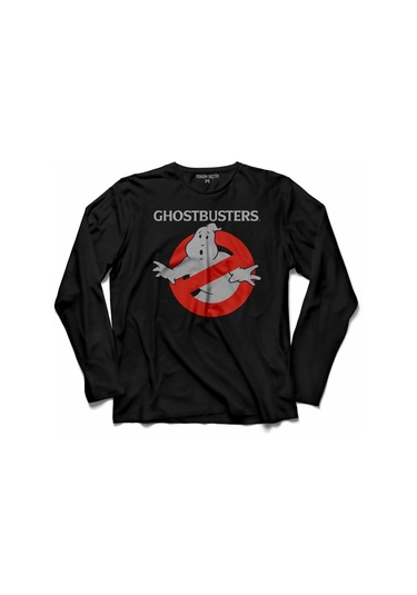 Ghostbusters Ghost Busters Uzun Kollu Tişört Baskılı Çocuk T-shirt 001