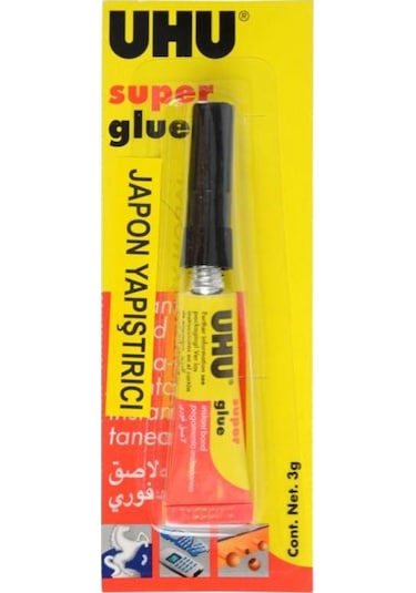 Uhu Super Glue-Japon Yapıştırıcı 3 Gr 42400