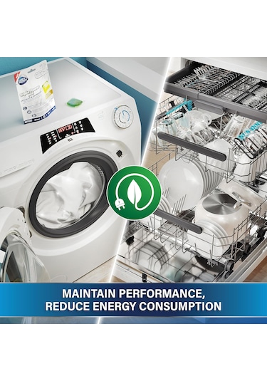 Care+protect Çamaşır Ve Bulaşık Makinesi İçin Temizleyici, Kireç Çözücü Yağ
