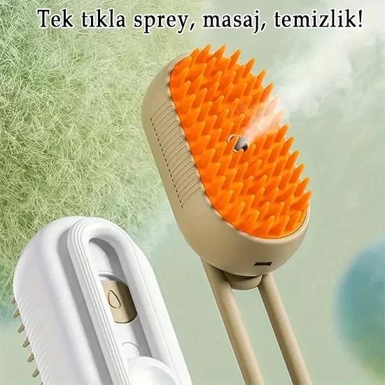 Saplı Buharlı Kedi Tarağı 4741