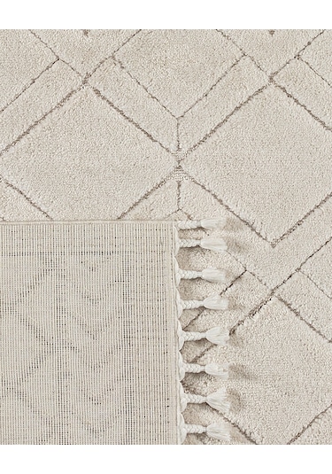 Madame Coco Clarice Halı - Bej - 120x180 Cm 8684427023815 Ekru