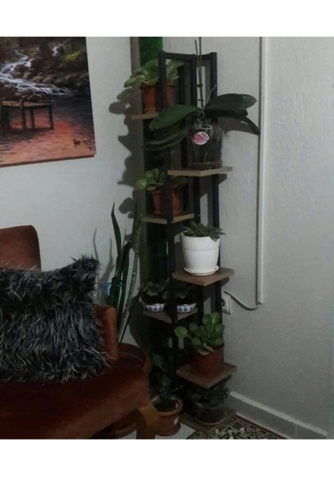 7 Bölmeli Çiçeklik, Saksılık, Çiçeklik Standı