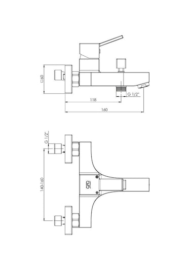 Gpd Tulio MBB135 Banyo Bataryası Krom