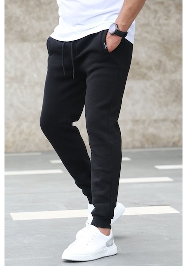 Madmext Basic Siyah Eşofman 4210 Siyah