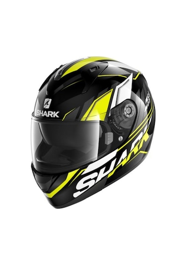 Shark Ridill 1.2 Phaz Kapalı Motosiklet Kaskı Sarı - Siyah