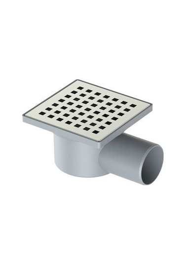 Paslanmaz Line Yer Sifonu / Süzgeci Yandan Çıkışlı 10*10 Q50