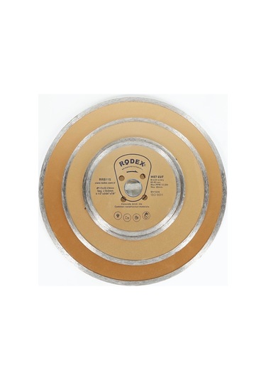 Rodex RRB180 Sürekli Tip Elmas Tuğla, Granit, Mermer Kesme Diski