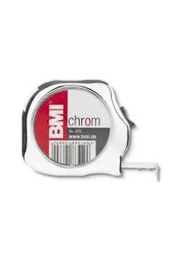 BMI CHROM ŞERİT METRE 13MM 2M