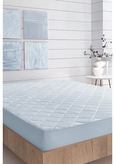 Yataş Bedding Macaron Full Kenar Dolgulu Alez 60x120 - Mavi