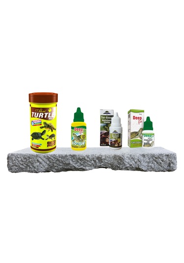 Purecanpati Ahm Turtle Mix 250 Ml Yem + Bioturt + Tor-axsol Vitamin + Deepfix Kabuk Koruyucu Seti