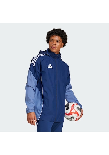 Adidas Jı6543 Tıro25c Aw Jkt Erkek Tracktop Mavi