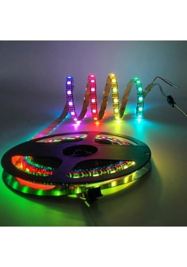 Hıghtek Ht-1843 12v Rgb Şerit Led İç Mekan, 5050 Çip, Metrede 60 Led, Ip20