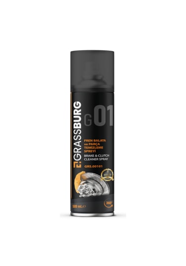 Grassburg Fren Balata Ve Parça Temizleme Spreyi 500 Ml