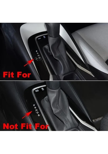 Toyota Corolla 2019 - 2025 E210 Kasa Vites Etrafı Kaplama Set Karbon Siyah