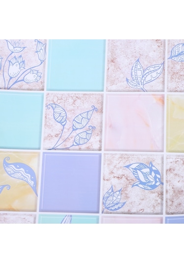 Sones Mutfak Duman Önleyici Fayans Duvar Çıkartmaları Ocak Duvar Kağıdı Çiçek Açan Çiçekler Diğer