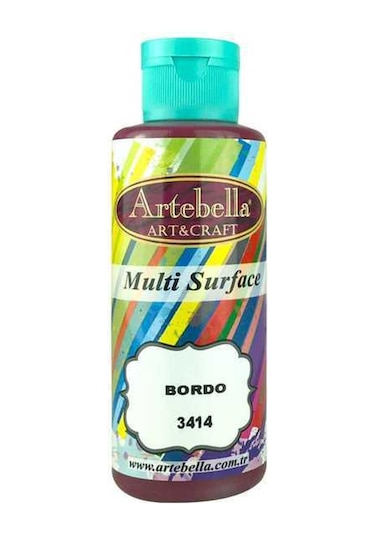 3414130 Artebella Multı Surface Boya 130Cc Bordo