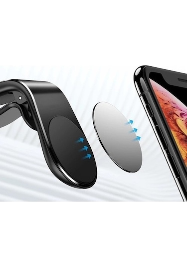 Fiat Egea Mıknatıslı Siyah Araç Içi Telefon Tutucu