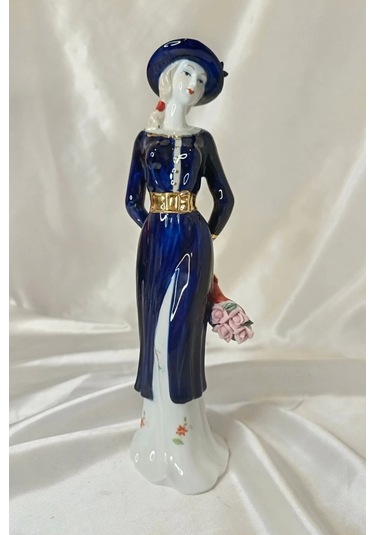 El İşi Seramik Biblo Heykel Buket Çiçek