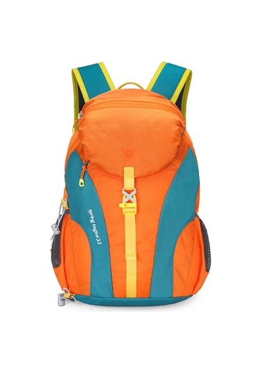 Silkroadselect Açık Spor Dağcılık Moda Fitness Bisiklet Seyahat Sırt Çantası M9mocq Turuncu