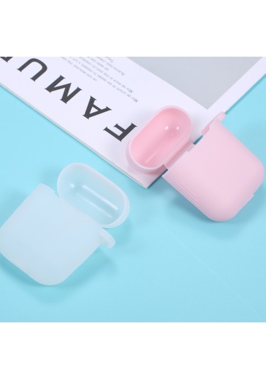 Universal, Kancalı Pembe Kulaklık Koruyucu Kılıf