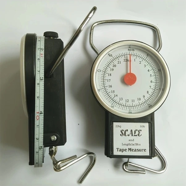 Trendooze Portatif Kompakt El Terazisi - Ev Balıkçılık Bavul Ağırlık Ölçer