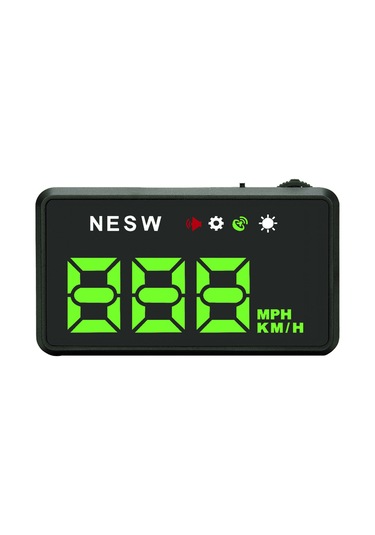 Youmex 3.5 İnç Renkli Led Gps Araç Başlık Gösterici, Hız/yön Bilgisi, Otomatik Açma/kapama, Tüm Araçlar İçin, Usb Plug & Play