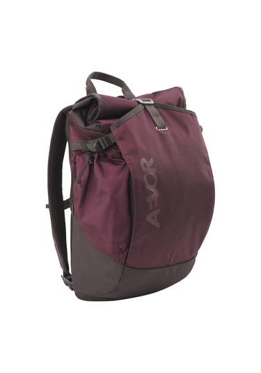 Aevor Roll Pack 20l Sırt Çantası, Su Geçirmez, Dizüstü Bilgisayar Bölmeli Bordo