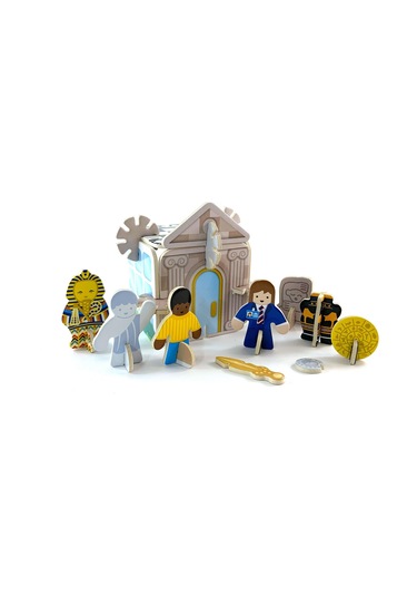 Playpress - Story Playset - Mini Museum
