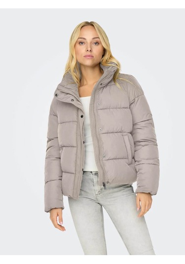 Only Kadın Mont Bej 15295424 Onlnewcool Puffer 25kw21000047 W21047 Bej