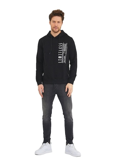 Adams Limitless Kapşonlu Erkek Sweatshirt