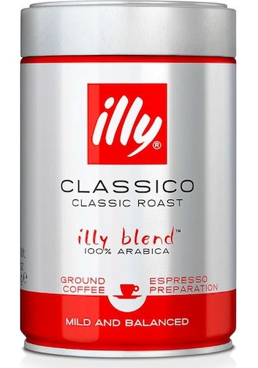 Illy Classico Orta Kavrulmuş Espresso Toz Kahve 250 G
