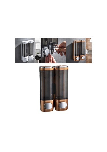 Suntek Manuel El Sabun Dispenseri Şampuan Ve Saç Çift-altın-600ml Çift Altın 600ml Diğer