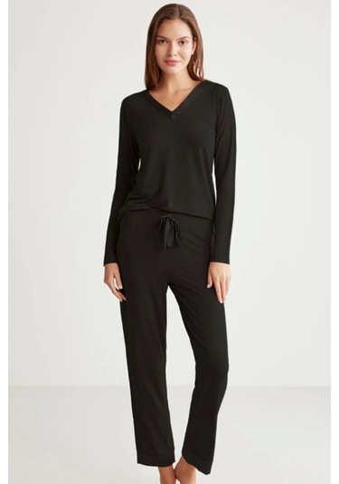 Pijama Takım Kadın 318 Bordo