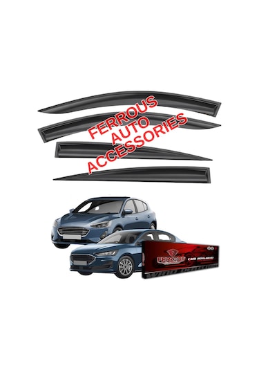 Ford Focus 4 Sedan/hb Ferrous Cam Rüzgarlığı 4lü Set 2019 Ve Üstü