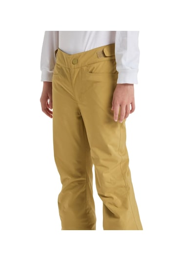 Roxy Roxy Backyard Girl Pt Kız Çocuk Sarı Snowboard Pantolonu Tmg0 Hardal