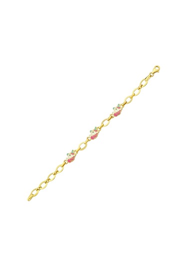 14 Ayar Unicorn Figürlü Altın Bebek Bileklik