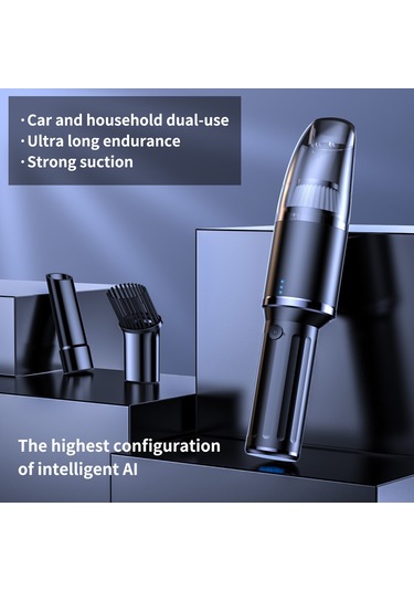 Geeksen Kablosuz Araç Ve Ev Süpürgesi - 120w Güçlü Emiş, 2000pa, Taşınabilir