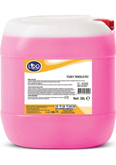Lido Yüzey Temizleyici 30 Kg Tekli