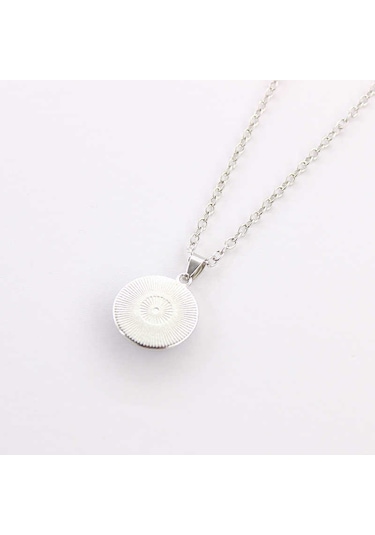 Dolunay Kolye Kadın Kolyesi Aksesuar 3D Çok Renkli