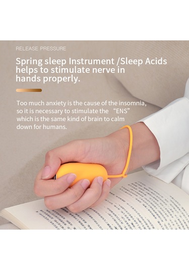 Neevoyu M001 Mavi El Tutucu Uyku Cihazı - Mikroakım İle Anksiyete Ve Uyku Sorunlarıyla Mücadele, 2 Modlu, Taşınabilir Mavi