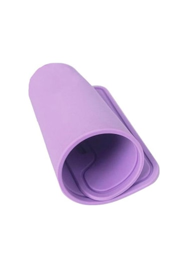 Açık Yeşil Esnek Silikon Kaymaz Kesme Tahtası Plaka Doğrama Sebze Et Bloğu