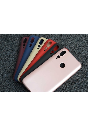 Zore Huawei Y9 Prime 2019 Kılıf Msra Premier Silikon Kapak - Saks Mavi Mavi