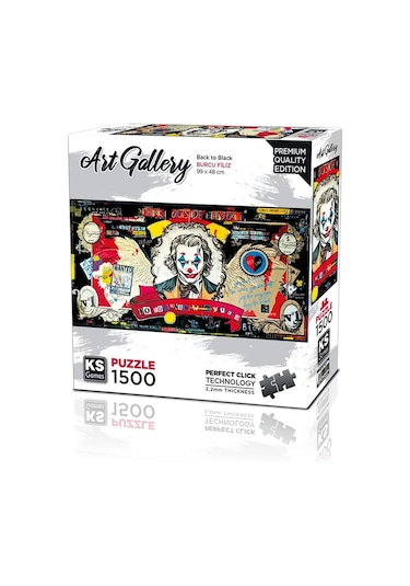 Ks Games Back To Black Puzzle 1500 Parça