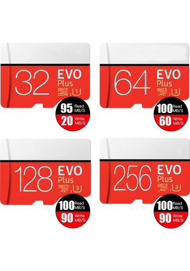 Teltree Evo Plus+ 64gb U3 Class10 Tf Kart Micro Sd - 100mb/s Okuma, 60mb/s Yazma Hızı İle 4k Uhd Video Desteği